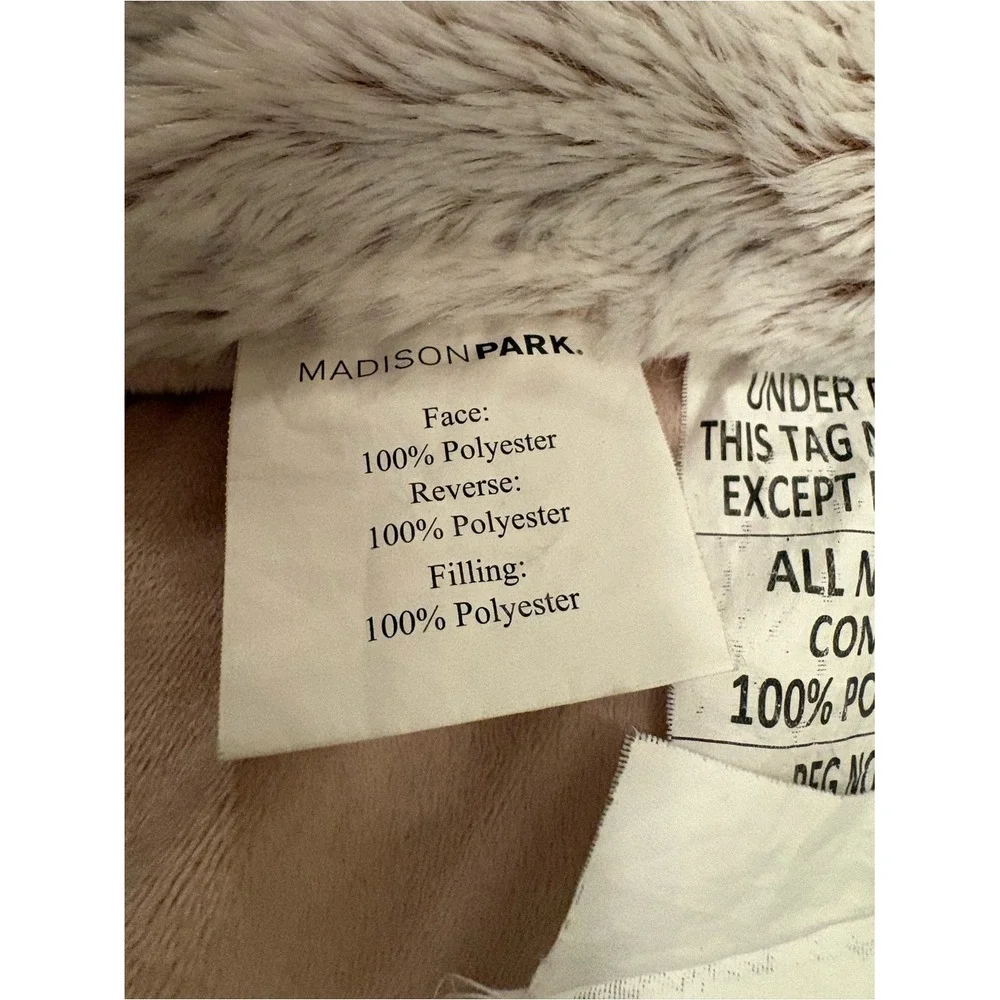 Madison Park Plush California‎ King Comforter w/2 Shams - Light Blush Pink